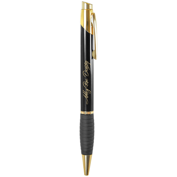 Engravable Black Pen